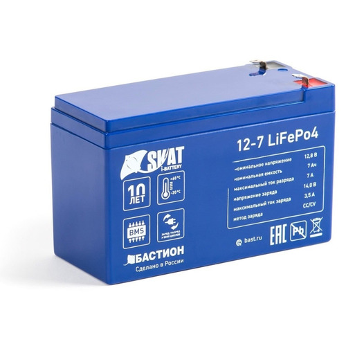 Аккумулятор Skat i-Battery 12-7 LiFePO4