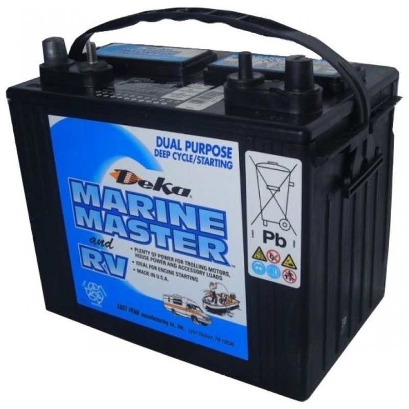 Лодочный акб. Аккумулятор Deka Marine Master dp24 DT. Тяговый аккумулятор для лодочного электромотора. Аккумулятор для электромоторов лодочных Marine.