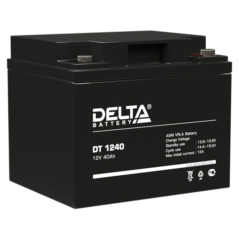 Аккумулятор Delta DT 1240 Аккумулятор Delta DT 1240