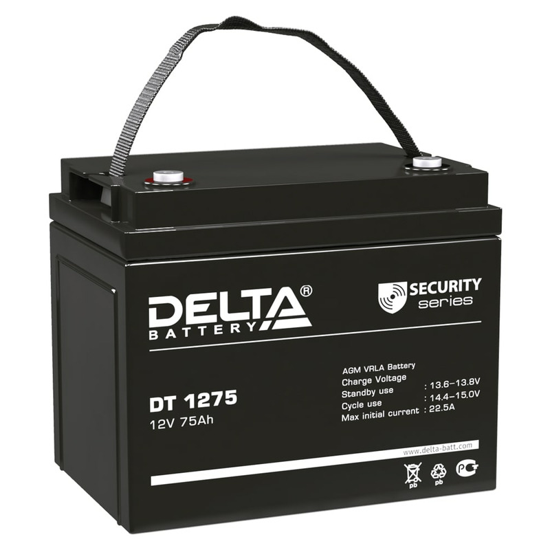 Аккумулятор Delta DT 1275 Аккумулятор Delta DT 1275