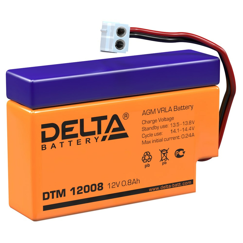 Аккумулятор Delta DTM 12008 Аккумулятор Delta DTM 12008