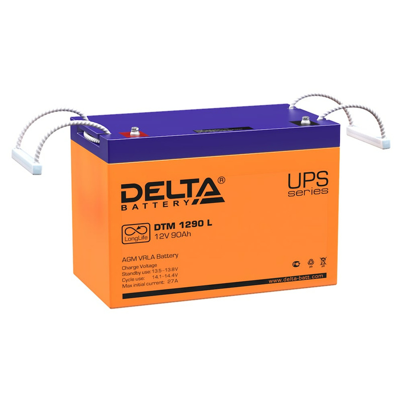 Аккумулятор Delta DTM 1290 L Аккумулятор Delta DTM 1290 L