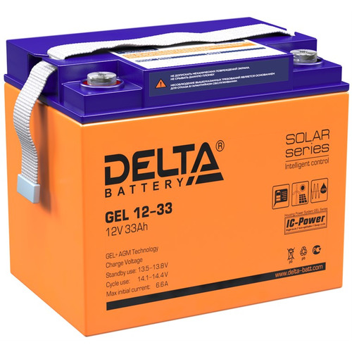 Аккумулятор Delta GEL 12-33