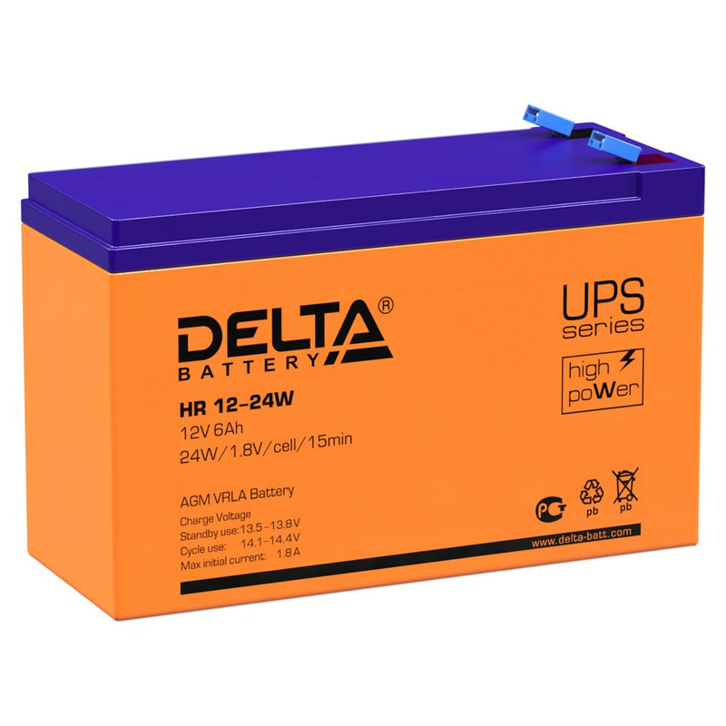 Аккумулятор Delta HR 12-24 W Аккумулятор Delta HR 12-24 W