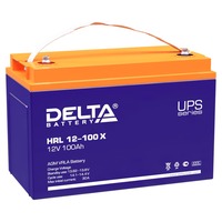 Аккумулятор Delta HRL 12-100 X