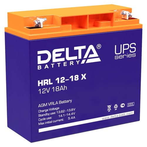 Аккумулятор Delta HRL 12-18 X Аккумулятор Delta HRL 12-18 X