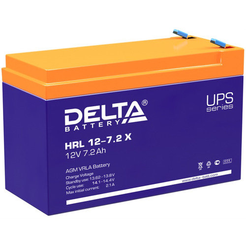 Аккумулятор Delta HRL 12-7,2 X