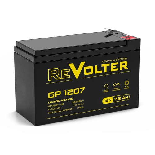 Аккумулятор Revolter GP 1207
