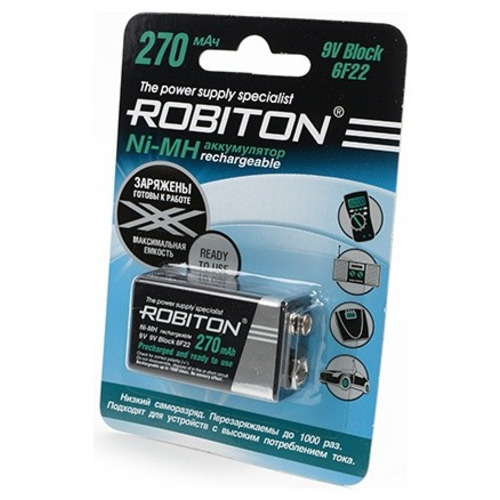 Аккумулятор ROBITON RTU270MH-1 BL1 13187