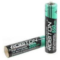 Аккумулятор ROBITON DECT 550MHAAA-2 BL2 13903