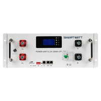 Накопитель литиевый SmartWatt POWER UNIT 5.12 кВт, 51.2 В, 100 Ач, LFP PRISM 16S1P, активная балансировка, белый