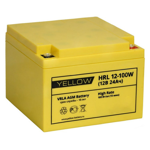 Аккумулятор Yellow HRL 12-100W