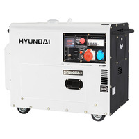 Дизельный генератор Hyundai DHY 8000SE-3