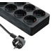 Сетевой фильтр Ippon BK-238 3м (8 розеток) черный