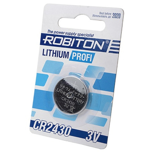 Элемент питания ROBITON PROFI R-CR2430-BL1 CR2430 BL1 13053