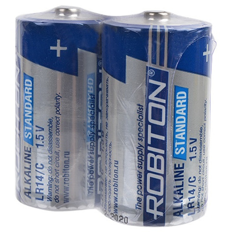 Элемент питания robiton. Батарейка Robiton Alkaline Standart lr14/c. Robiton Plus r-r14-sr2. Robiton Alkaline Standard lr14/c 1.5v. Батарейка c lr14 Eleven 1шт.щелочная.