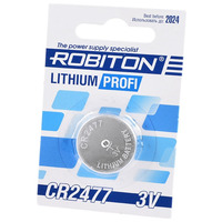 Элемент питания ROBITON PROFI R-CR2477-BL1 CR2477 BL1 17454