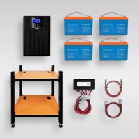 Комплект ИБП Stark Country 5000 Online LT (60А) + АКБ Энергия GPL 12-100 S (4шт) + Стеллаж Сатурн 600х450х350