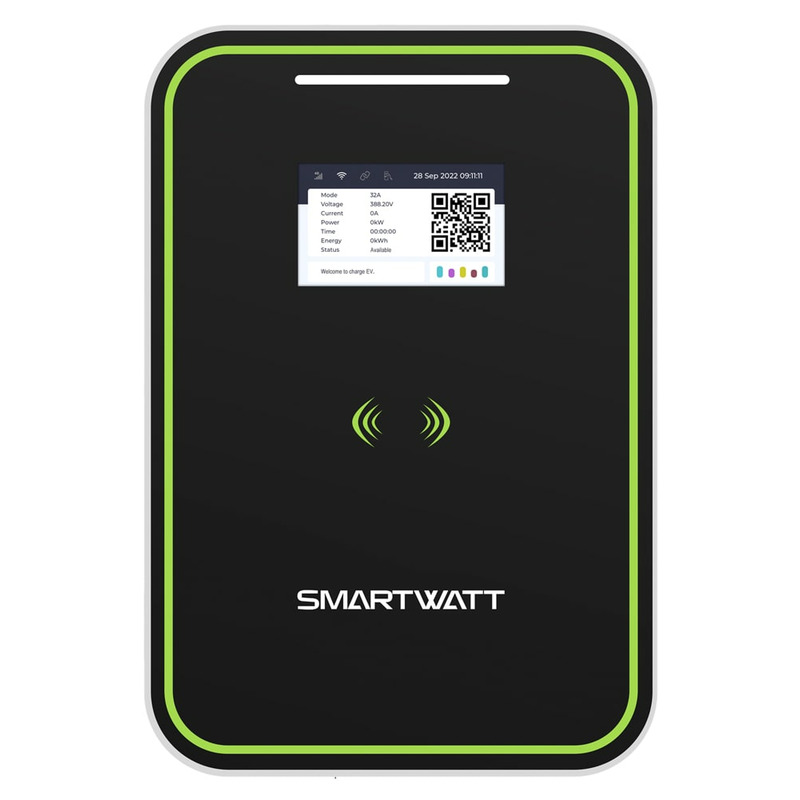 Автомобильная зарядная станция SmartWatt EVC AC 22K 3P CP Type2