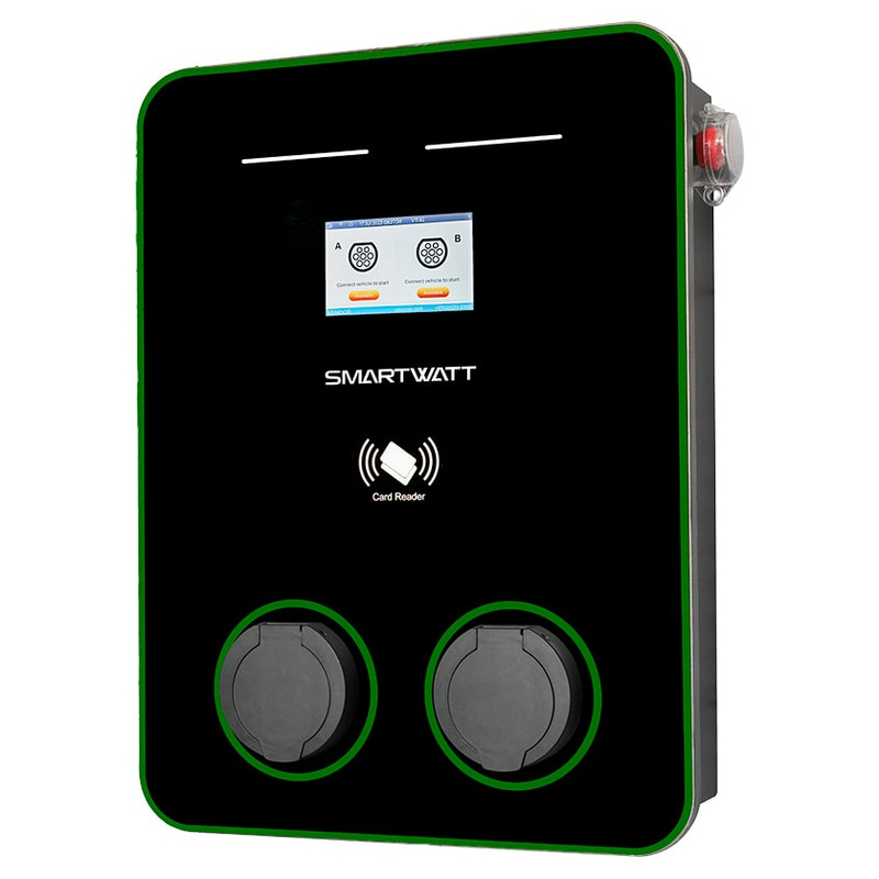 Автомобильная зарядная станция SmartWatt EVC AC 44K 3P CO2 Type2