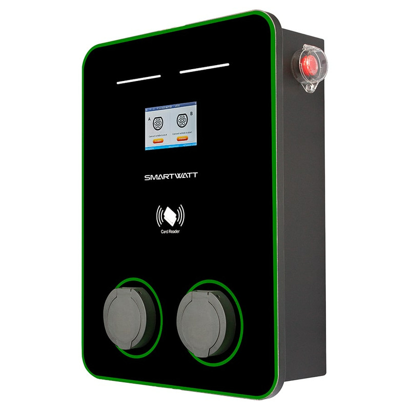 Автомобильная зарядная станция SmartWatt EVC AC 44K 3P CO2 Type2
