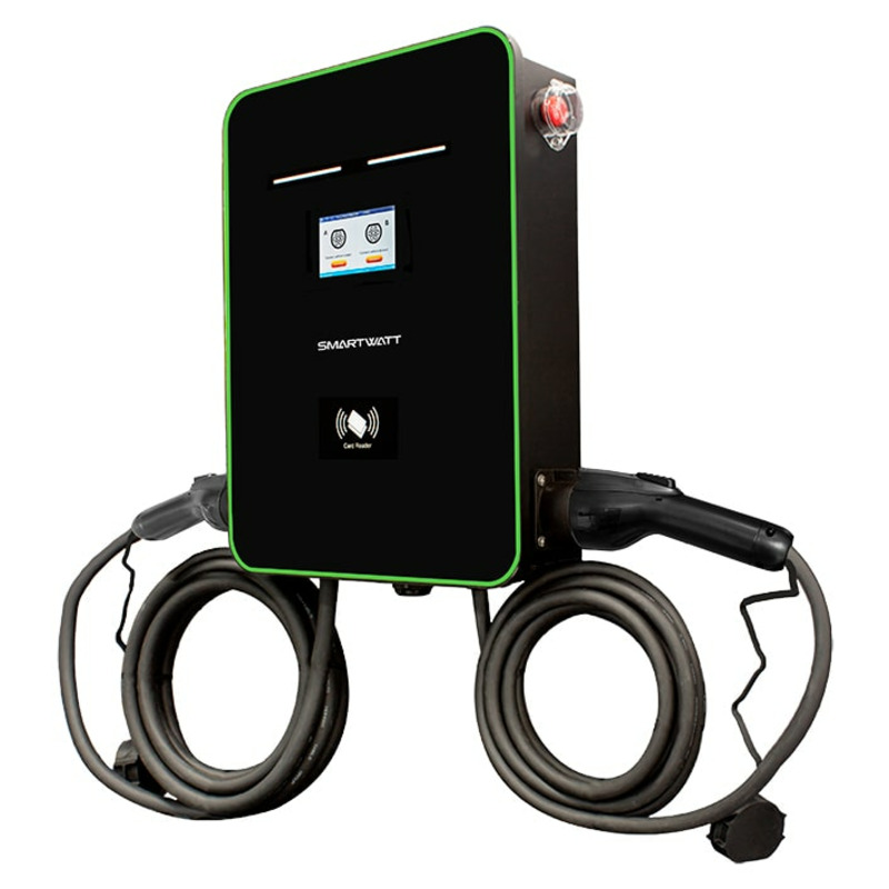 Автомобильная зарядная станция SmartWatt EVC AC 44K 3P CP2 Type2