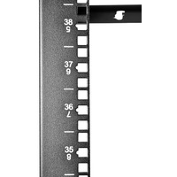 Стойка телекоммуникационная серверная ЦМО 38U, глубина 750 мм, цвет черный СТК-С-38.2.750-9005