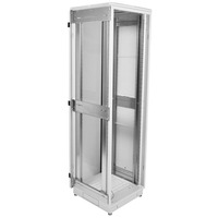 Шкаф телекоммуникационный напольный ЦМО 47U (600 × 1000) дверь стекло ШТК-М-47.6.10-1ААА
